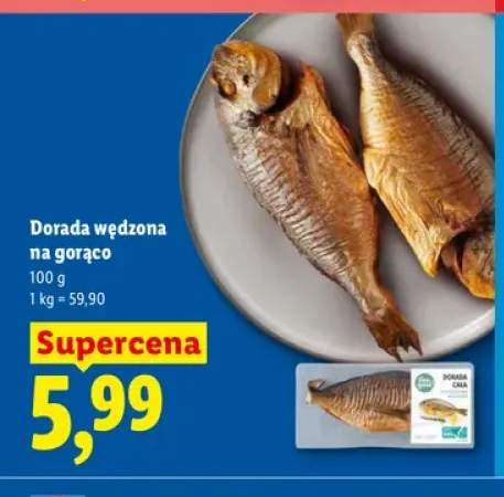 Dorada wędzona na gorąco