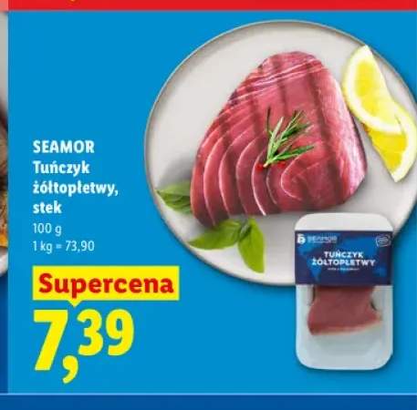 Stek z tuńczyka żółtopłetwego Seamor