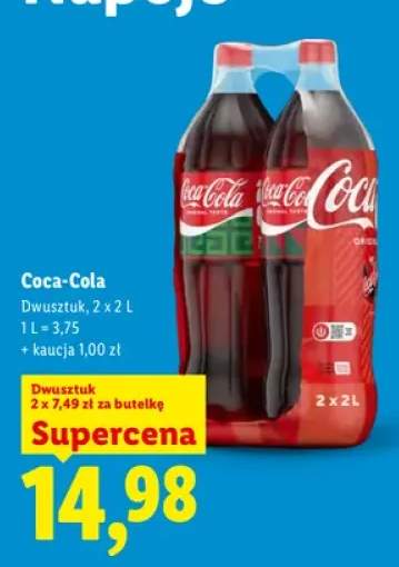 Napój gazowany Coca-Cola 2-pak