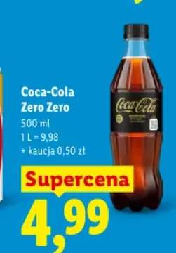Napój gazowany Coca-Cola Zero Zero