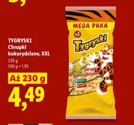 Chrupki kukurydziane Tygryski XXL