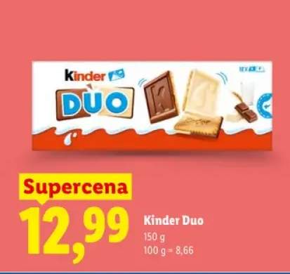 Ciastka Kinder Duo