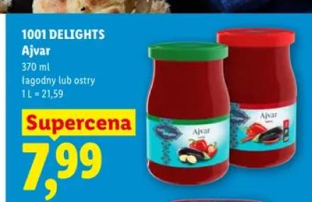 Ajvar łagodny 1001 Delights +1 wariant