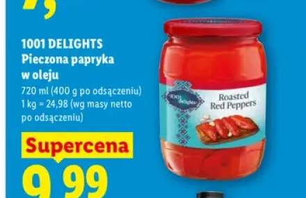 Pieczona papryka w oleju 1001 Delights