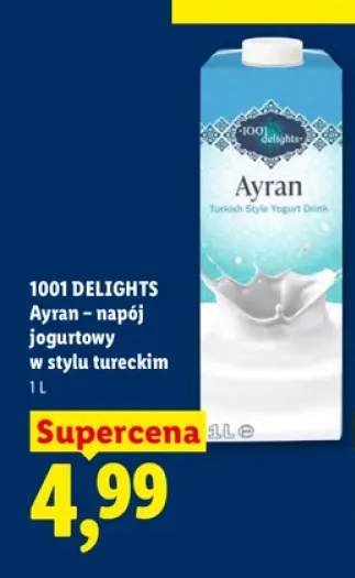 Napój jogurtowy Ayran w stylu tureckim 1001 Delights