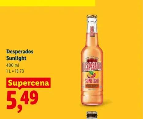 Piwo Desperados Sunlight