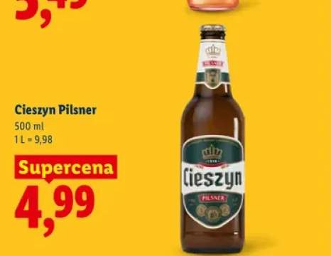 Piwo Cieszyn Pilsner