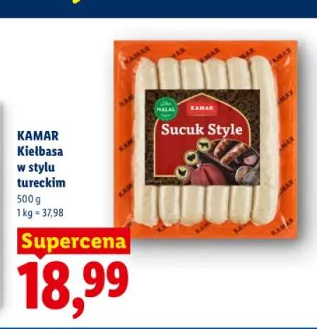 Kiełbasa w stylu tureckim Sucuk Style Kamar