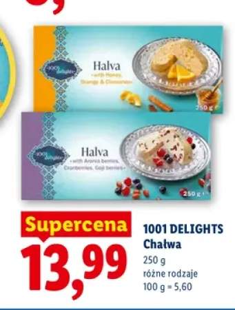 Chałwa z miodem pomarańczą i cynamonem 1001 Delights +1 wariant