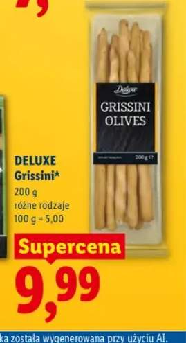 Grissini z oliwkami Deluxe