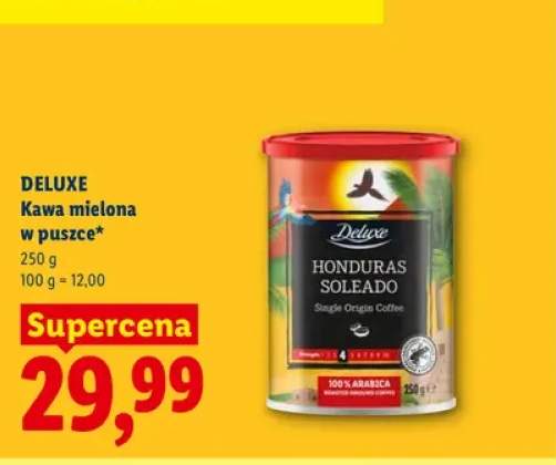 Kawa mielona w puszce Deluxe