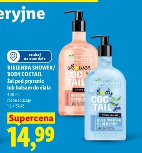 Żel pod prysznic Bielenda Shower Coctail +1 wariant