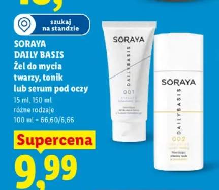 Żel do mycia twarzy Soraya Daily Basis +2 warianty