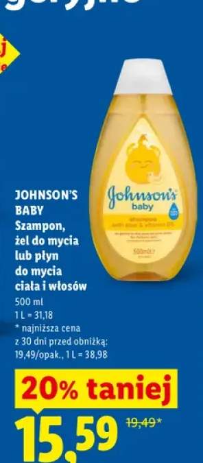 Szampon dla dzieci Johnson's Baby +2 warianty