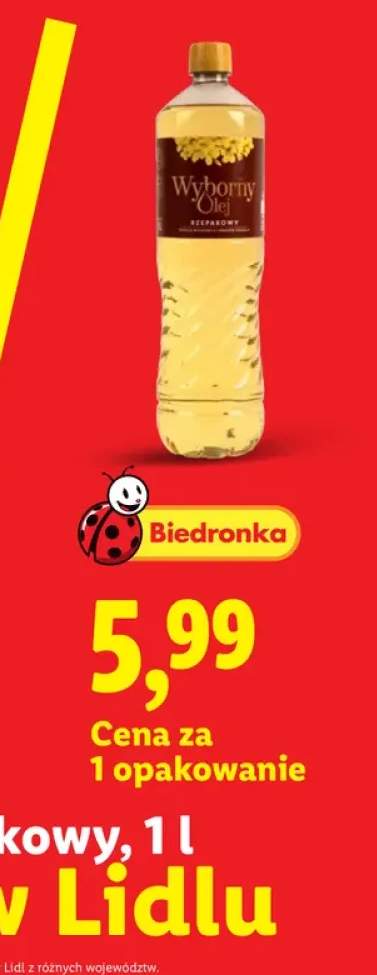 Olej rzepakowy Wyborny
