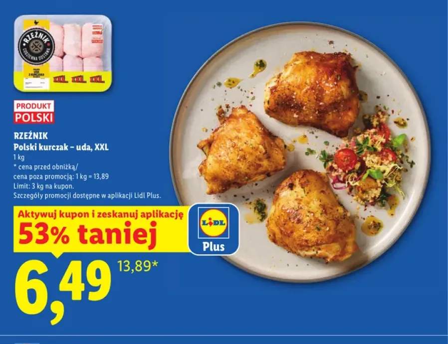 Polski kurczak uda Rzeźnik XXL