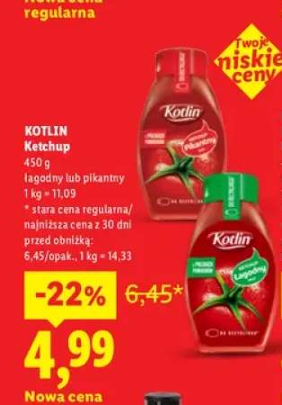 Ketchup łagodny Kotlin +1 wariant