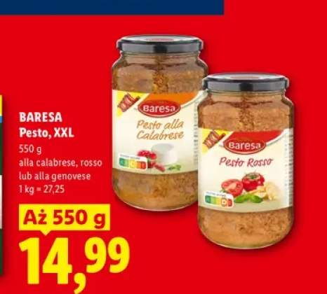 Pesto alla calabrese Baresa XXL +2 warianty