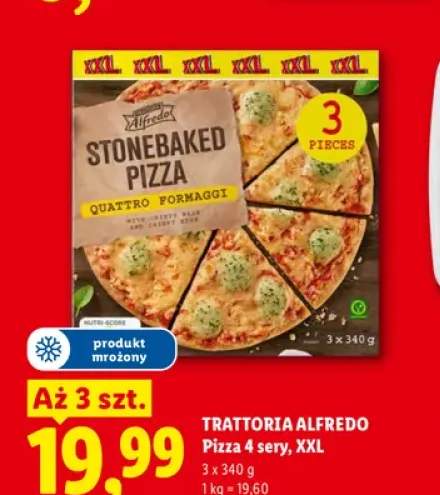 Pizza 4 sery Trattoria Alfredo 3-pak XXL
