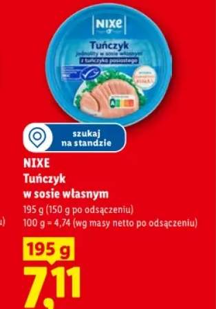 Tuńczyk w sosie własnym Nixe