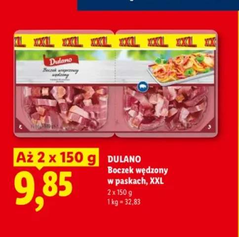 Boczek wędzony w paskach Dulano 2-pak XXL