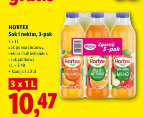 Sok i nektar Hortex 3-pak