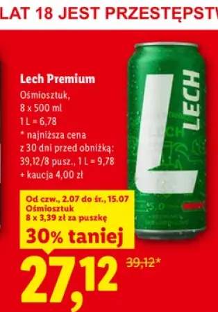 Piwo Lech Premium 8-pak