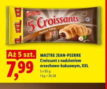 Croissant Maitre Jean-Pierre z nadzieniem orzechowo-kakaowym XXL