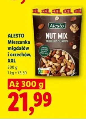 Mieszanka migdałów i orzechów Alesto XXL