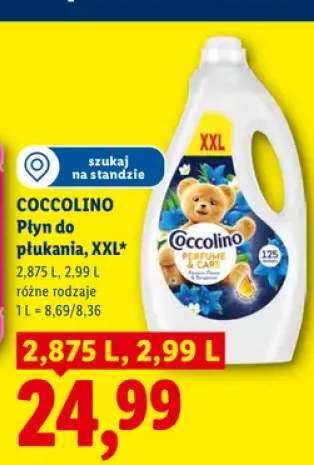 Płyn do płukania Coccolino XXL 2,875 l
