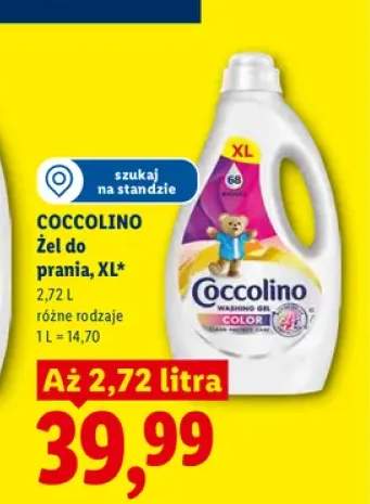 Żel do prania Coccolino XL