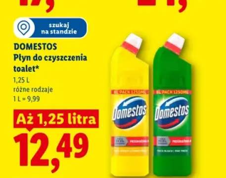 Płyn do czyszczenia toalet Domestos
