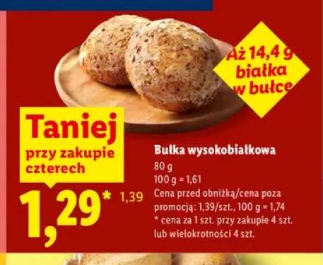Bułka wysokobiałkowa