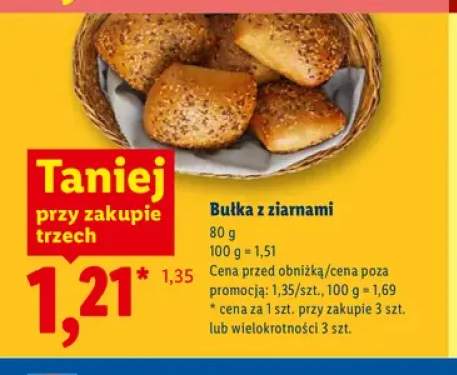 Bułka z ziarnami