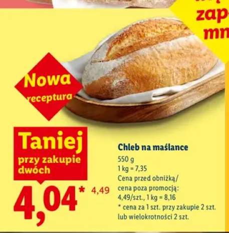 Chleb na maślance