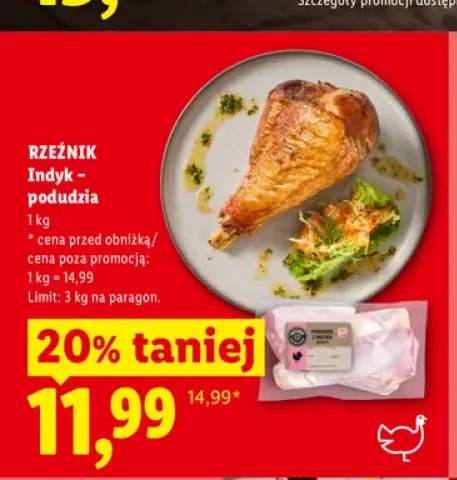 Podudzia z indyka Rzeźnik