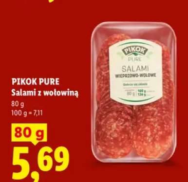 Salami z wołowiną Pikok Pure