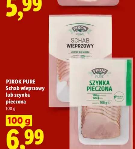 Schab wieprzowy Pikok Pure +1 wariant
