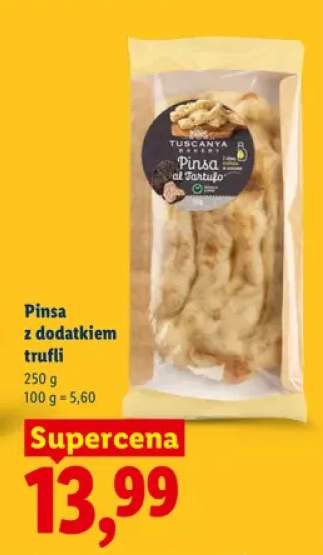 Pinsa z dodatkiem trufli Tuscany Bakery