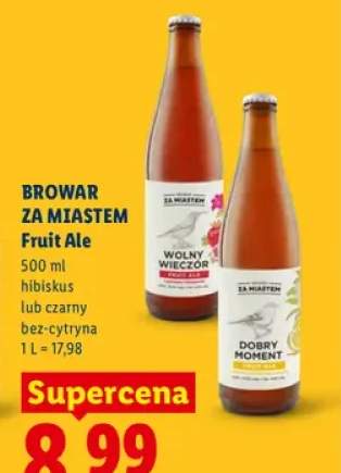 Piwo Browar Za Miastem Fruit Ale hibiskus +1 wariant