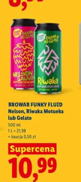 Piwo Browar Funky Fluid Nelson +2 warianty