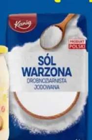 Sól warzona drobnoziarnista jodowana Kania