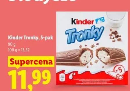 Wafelki Kinder Tronky 5-pak