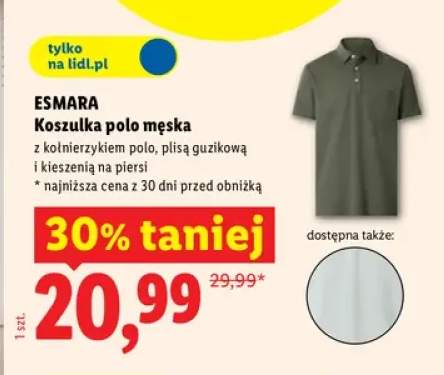 Koszulka polo męska Esmara
