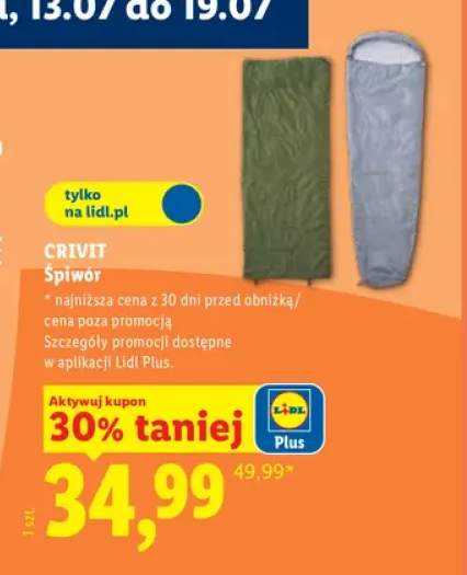 Śpiwór Crivit