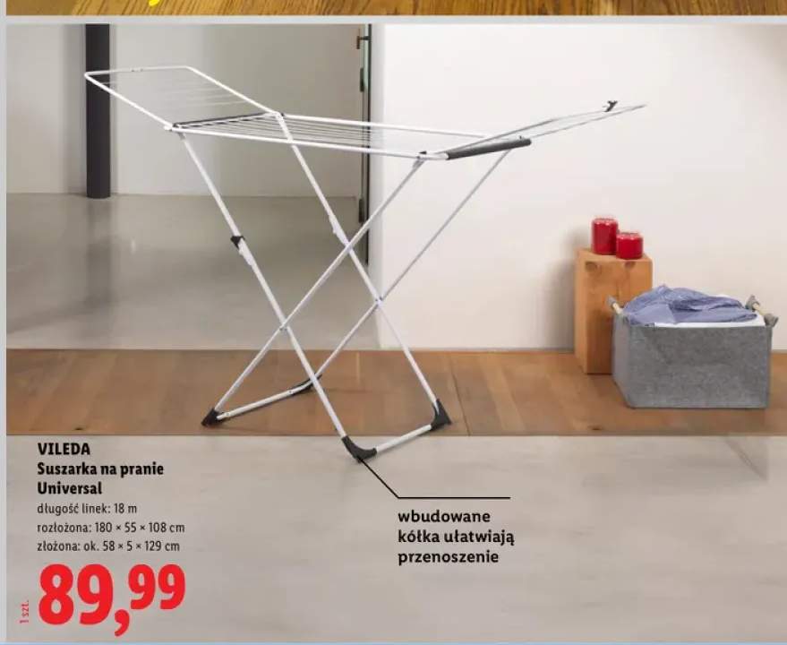 Suszarka na pranie Vileda Universal