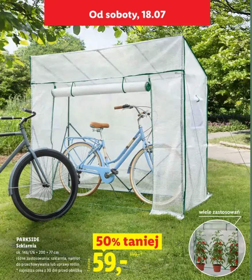 Szklarnia PARKSIDE