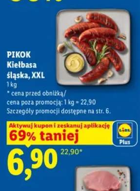 Kiełbasa śląska XXL Pikok