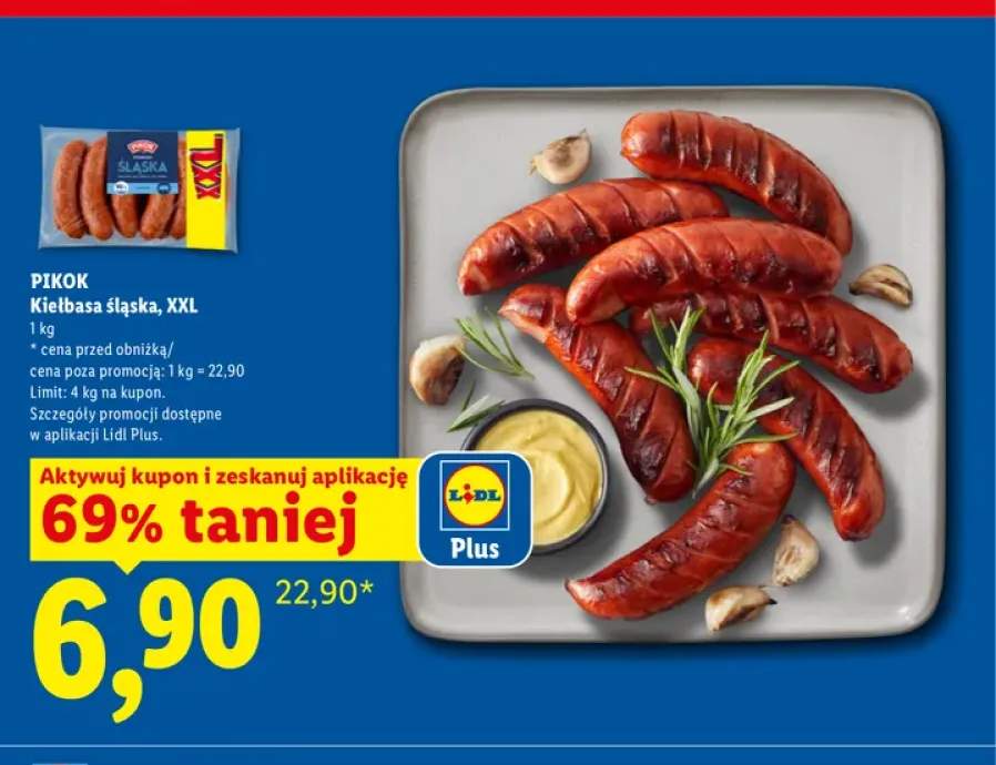Kiełbasa śląska XXL Pikok