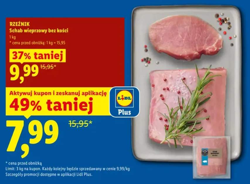 Schab wieprzowy bez kości Rzeźnik